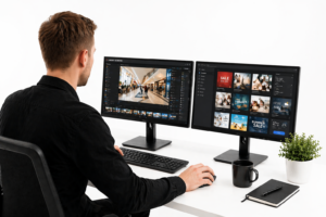 Digital signage reklamų gamyba – turinio kūrimas ekranams Cherry Screens